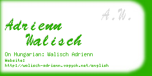 adrienn walisch business card